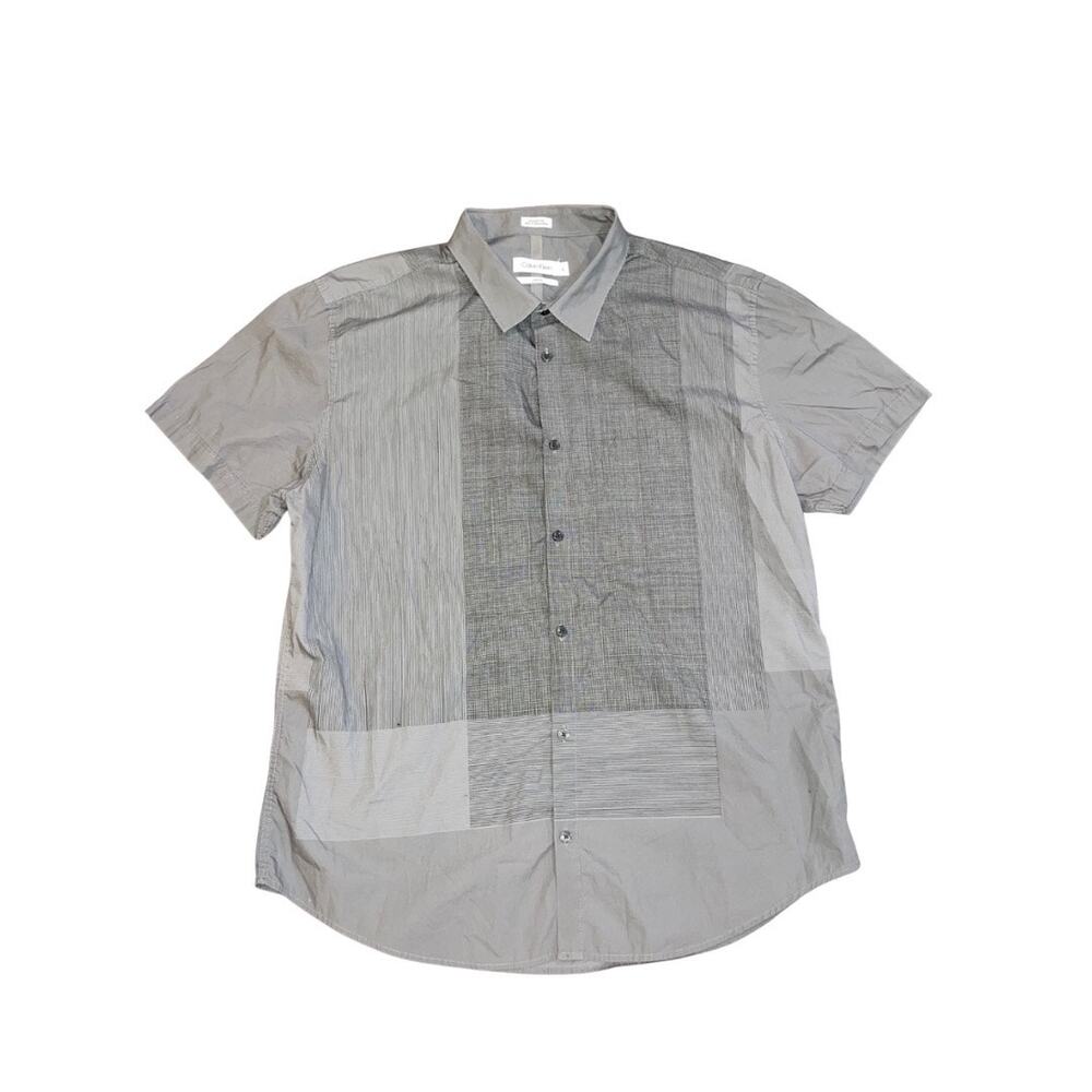 Bundle Two Calvin Klein Button Down Short Sleeve … - image 5